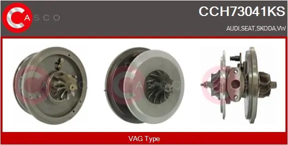 casco CCH73041KS Серцевина турбокомпресора, турбонагнітач